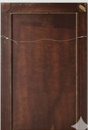 Monumental Full-length Mirror | Black Solid Wood | Handcrafted Faceted
