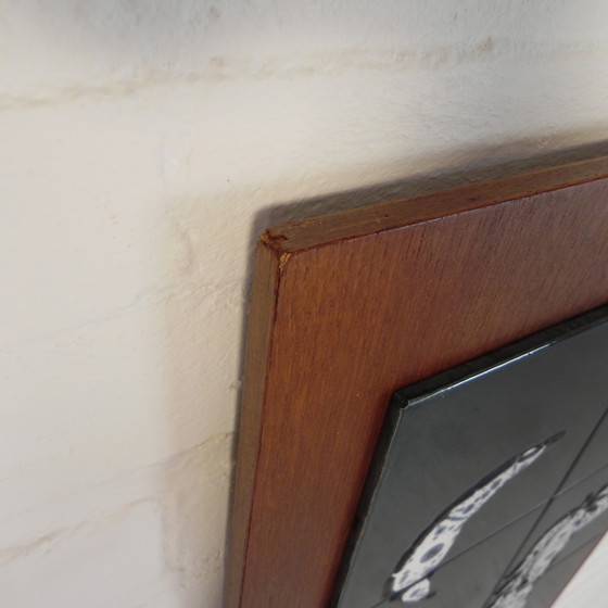 Image 1 of Quadro su piastrelle Immagine di un cavallo, 10 piastrelle, Adri, anni '60