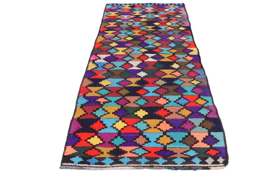 Kelim Modern Caucus Kilim - Art Arménien Vintage – Tapis, Wool (photo 2 of 5)