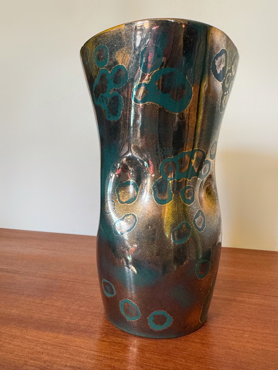 Image 1 of Arts Céram Grand Feu Art Deco Vase