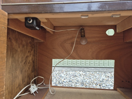 Image 1 of Tonabnehmer, Plattenspieler-Radioschrank 1950er Jahre
