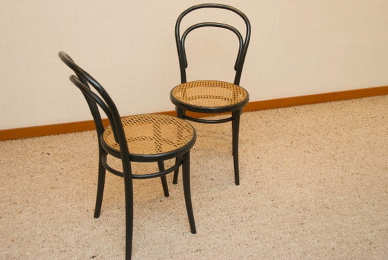 Image 1 of Ligna Bentwood Chairs noir: rotan