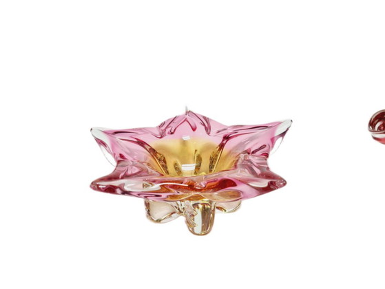 Bol décoratif de J. Hospodka pour la verrerie Chribska, ancienne Tchécoslovaquie, années 1960 – Glass (photo 4 of 15)