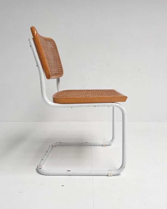 Image 1 of Set of 2 Italian webbing chairs, 1970s