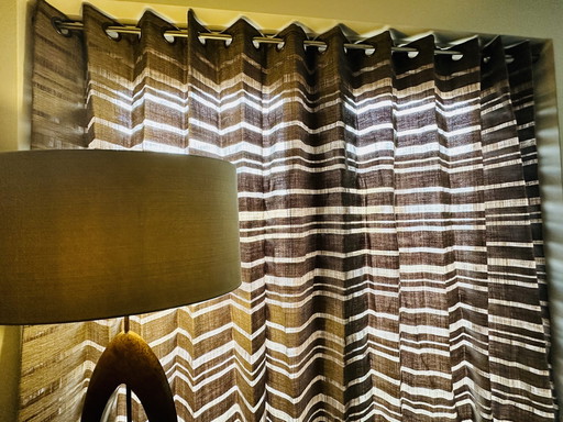 Curtains 4 pieces of Horsehair Le Crin