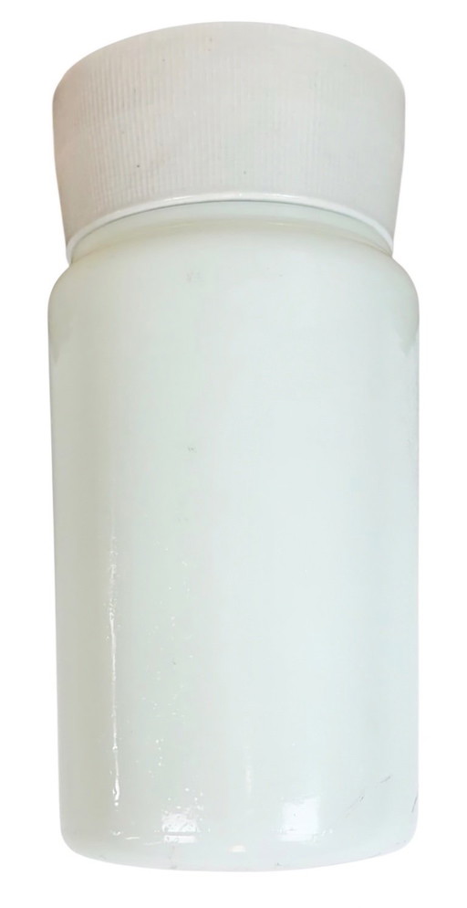 Lámpara de techo vintage de porcelana blanca con cristal opalino, años 70 – wandlampen, Porcelain