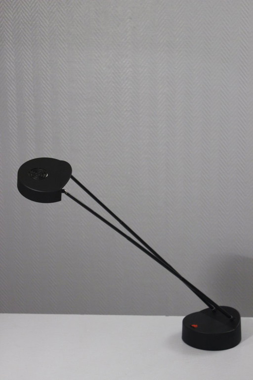 Lampada da scrivania alogena estensibile "Miriello" design Stefano Cevoli, anni '80