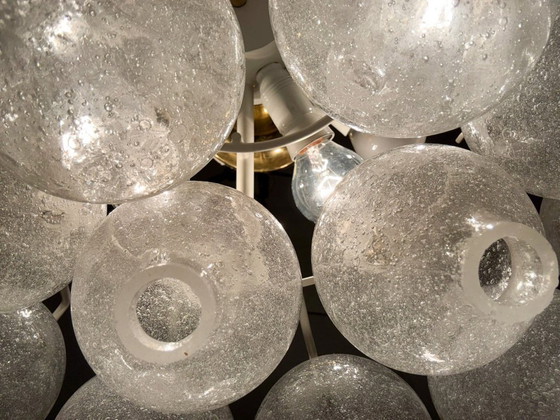 Image 1 of Lampada da soffitto/sospensione di J.T. Kalmar, modello: Tulipan, Austria, anni '60