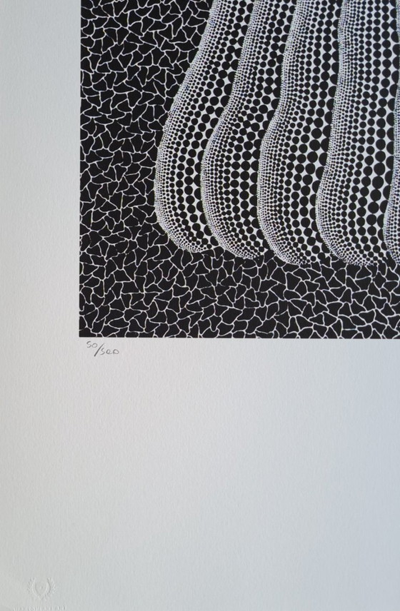 Image 1 of Nach Yayoi Kusama, Kürbis, Lithografie, 1990er Jahre