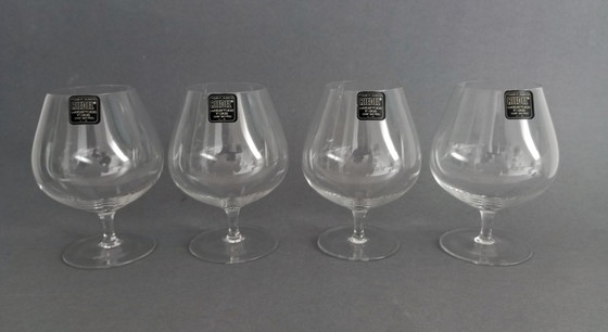 Image 1 of Riedel Austria kristallen premium cognac glazen set van 4, ca. 1980
