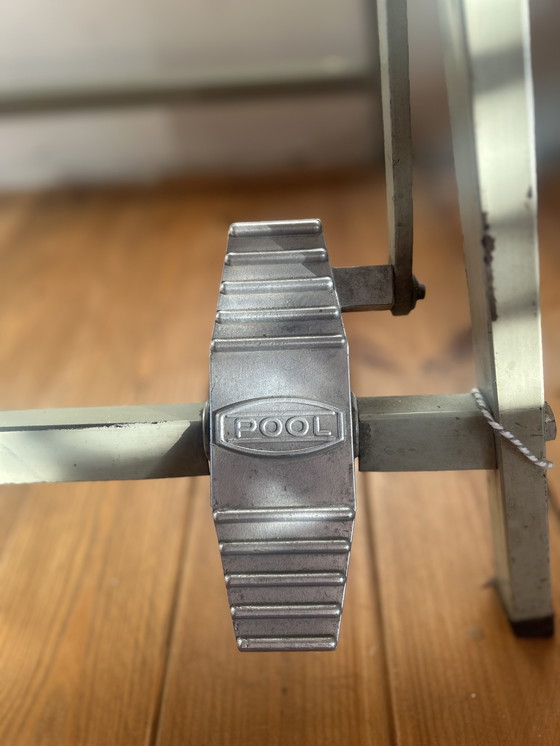 Image 1 of Mesa de dibujo industrial o de arquitecto holandesa (silla incluida)