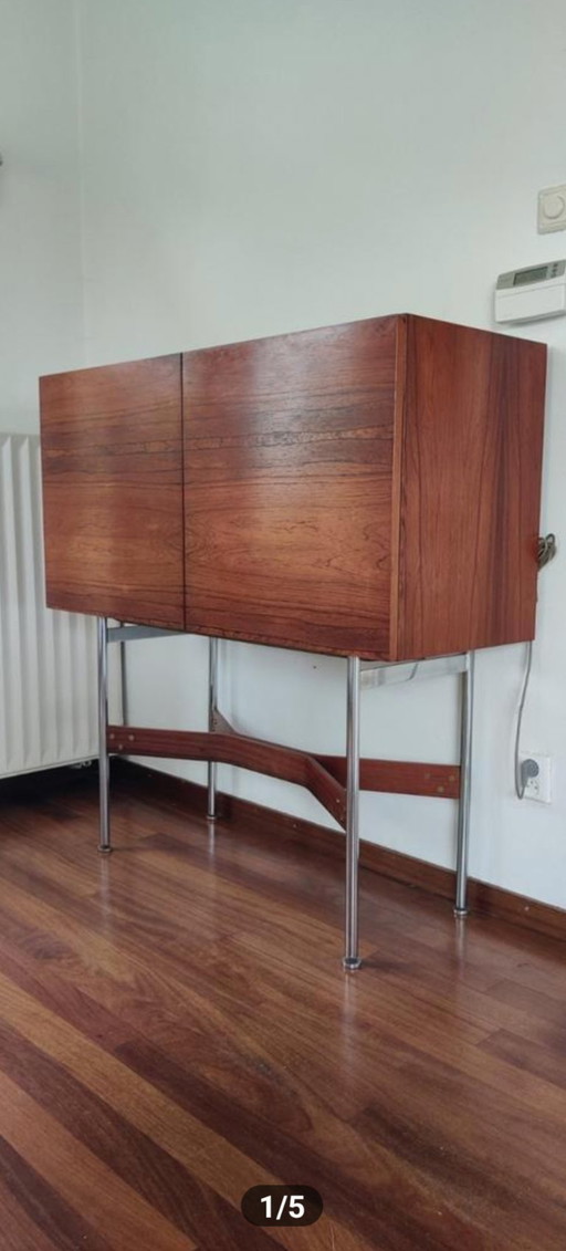 Midcentury Bar Cabinet/Dresser on high legs
