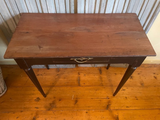 Image 1 of Side Table Wandtafel Muurtafel 19e eeuws Frans