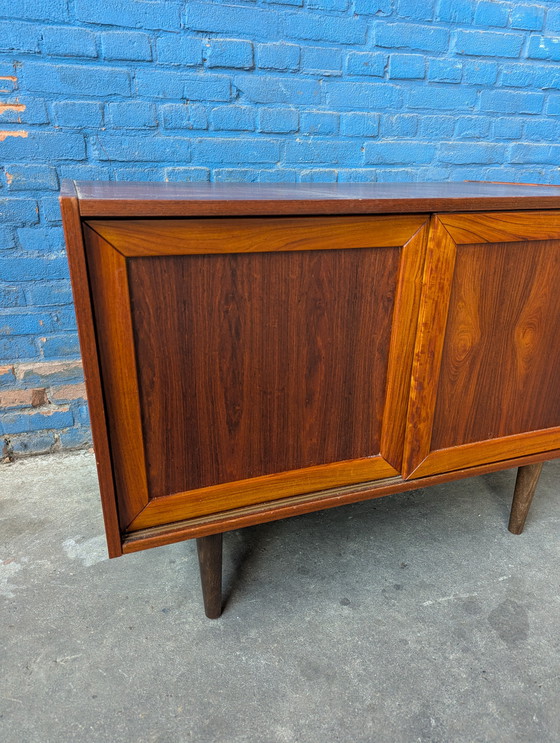 Image 1 of Vintage teak sideboard/ LP kast, Faarup Mobelfabrik- Denmark
