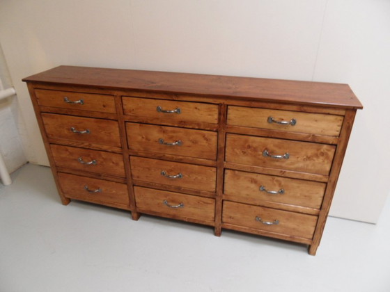 Image 1 of Vintage winkelkast met lades