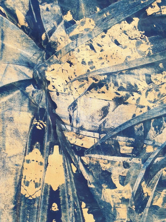 Jürgen Angeler - Blue Golden Jungle – Paintings & Drawings, Canvas (photo 18 of 22)