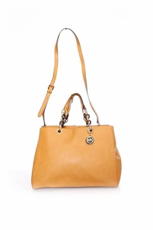 Borsa tote in pelle marrone Michael Kors