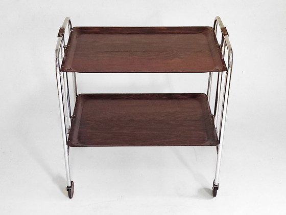 Image 1 of serving trolley tea cart trolley