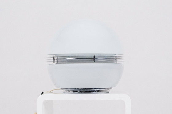 Image 1 of Space Age Spherical Table Lamp by Enrico Tronconi, Italy, 1970s