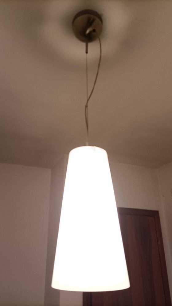 Image 1 of Lámpara de cristal de Murano Barovier & Toso etiquetada