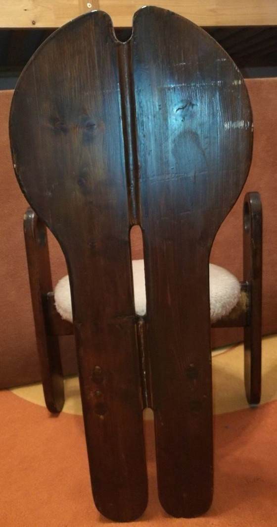 Vintage Dining Chairs & Table by Szeleczky, 1960s, Set of 5 – Dining set (photo 9 of 15)