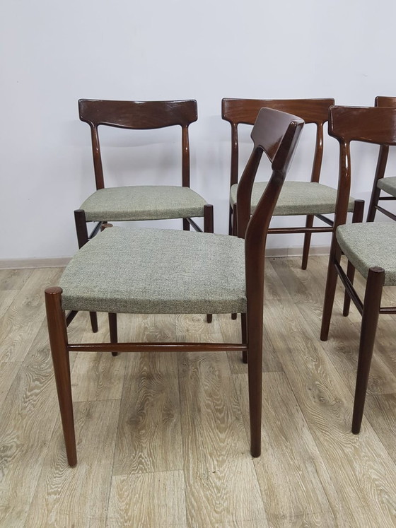 Chaises Mid-Century No. 603 de Lübke, années 1960, Lot de 5 – Chaises de salle à manger, Mid Century Modern (photo 10 of 17)