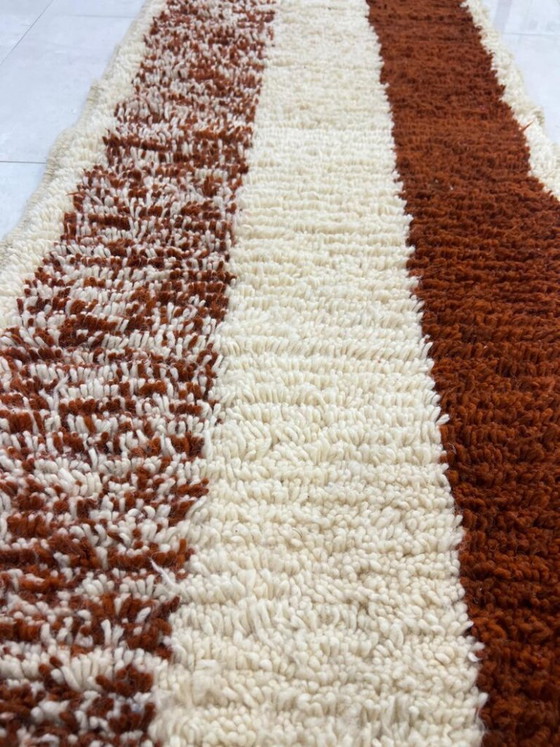 Tappeto passatoia marocchino fatto a mano, 300 cm x 80 cm – Tappeti, Cotton (photo 3 of 10)