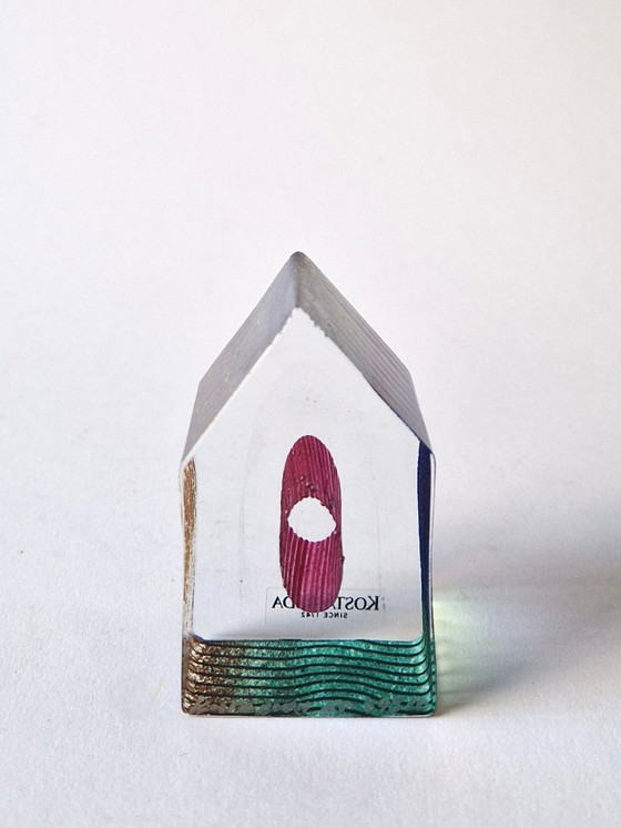 Image 1 of Kosta Boda - Mini scultura "Country Living" di Bertil Vallien - Firmata