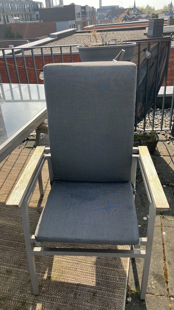 Image 1 of Rausch Classics Design Garden Set With 6 Chairs