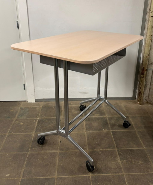 Raro carrello da lavoro Vitra Ad Hoc Spatio dal design esclusivo. – bureau, Metal, Wood (photo 2 of 8)