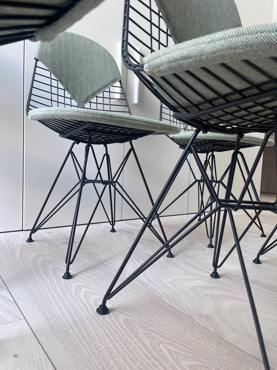 Sedia Vitra Eames Wire DKR-2 (set di 8 sedie) – Sedie da pranzo, Textile (photo 4 of 12)