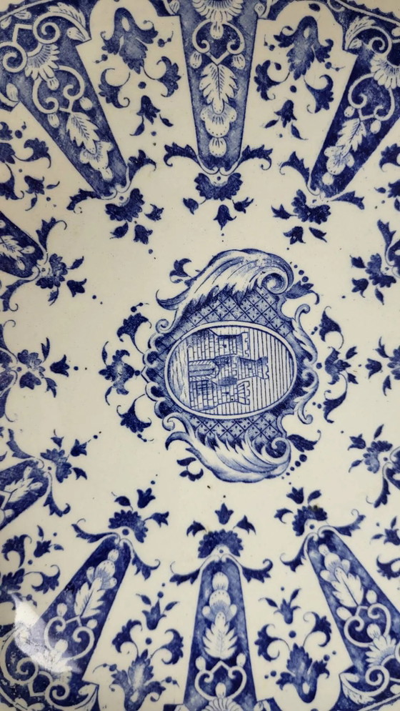Gien ceramic basin from the 20th century – Plant pot, Porcelain (photo 7 of 12)