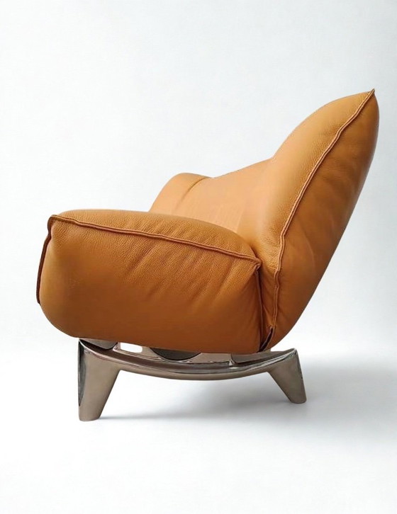 Magnifique canapé Leolux Tango de design néerlandais, en parfait état. – Canapés 2 places, Leather (photo 3 of 5)