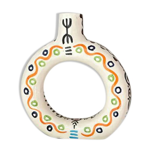 Handgefertigte Vase Tafoukt Amazigh Batul
