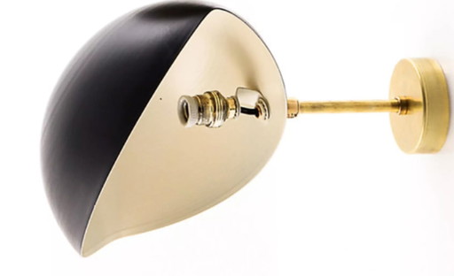 PAIR WALL LAMP MOUILLE STYLE