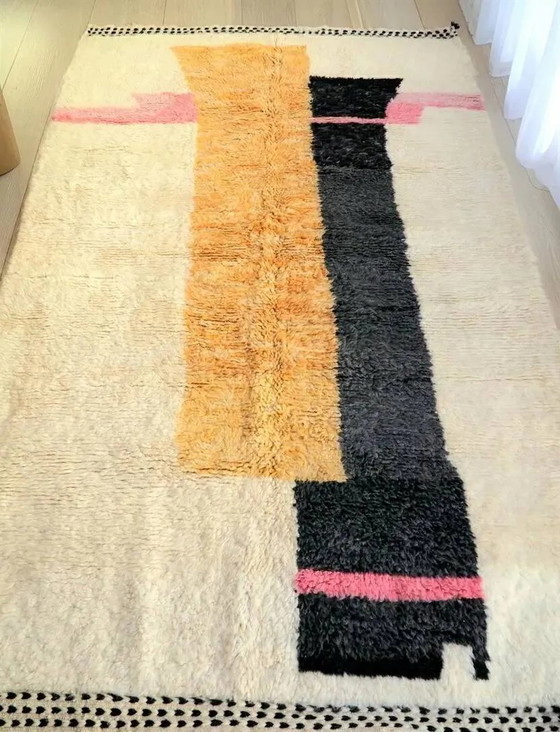Tapis berbère traditionnel en laine naturelle 2.5x1.5 m – Wool (photo 5 of 6)