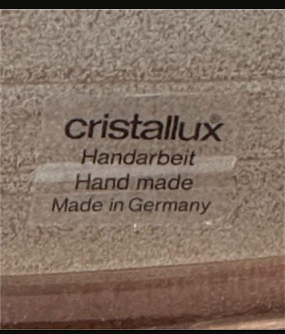 Image 1 of Lampada Cristallux Hustadt anni '70-'80