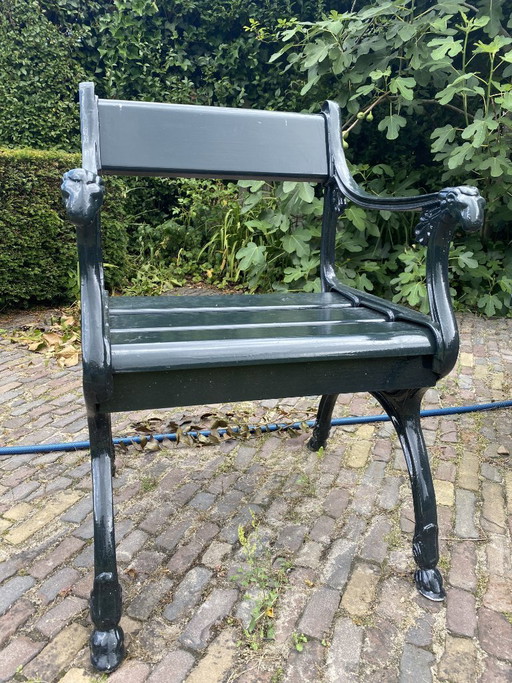 Silla de jardín Gardeluxe, tipo Afrodite