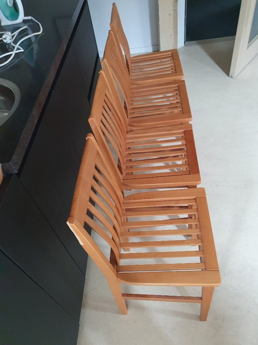 4x Milano stoelen