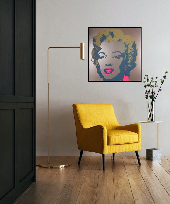 Marilyn Monroe – Serigrafía de arte pop "Domingo B." de Andy Warhol – Litografías y grabados, Paper (photo 3 of 5)