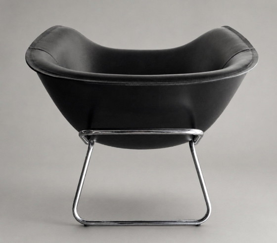 B&B Italia Mart fauteuil, ontwerp van Antonio Citterio, 2003 – Chrome, Leather (photo 2 of 11)