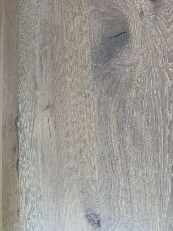 Image 1 of Design dining table ASCO FERRO LINE 220 cm solid oak - new