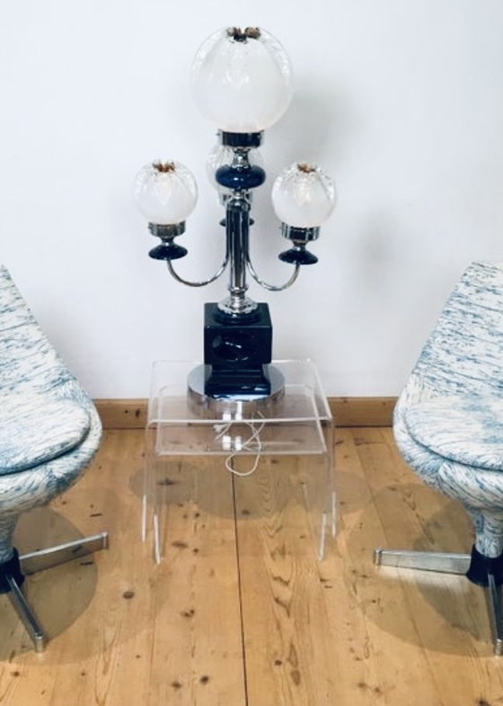 Image 1 of Large Carlo Nason Mazegga Table Lamp, , Italy, 1960s