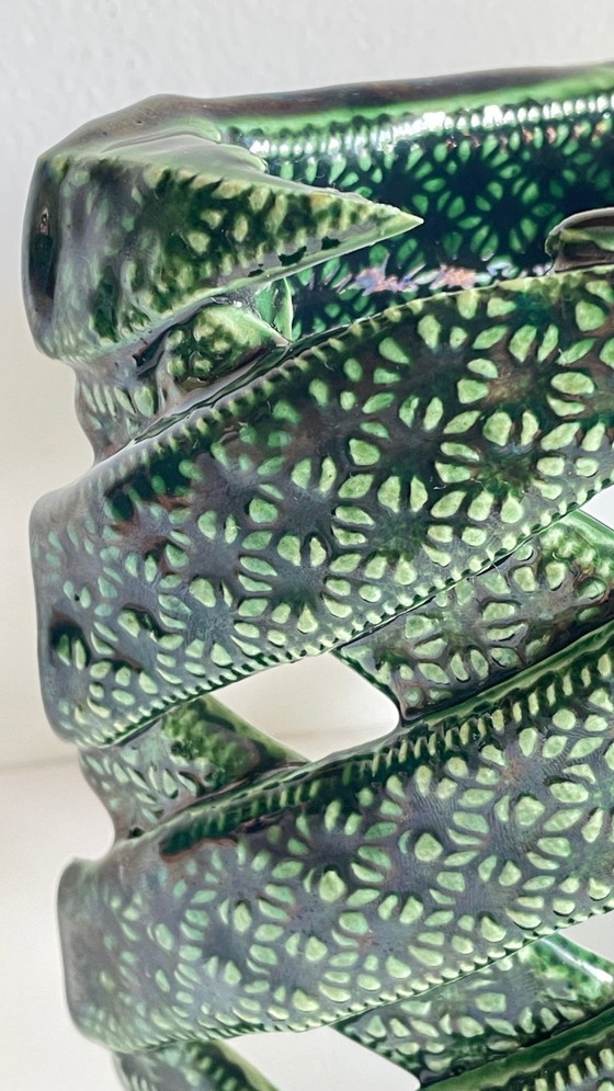 Image 1 of Vintage keramische wandlamp