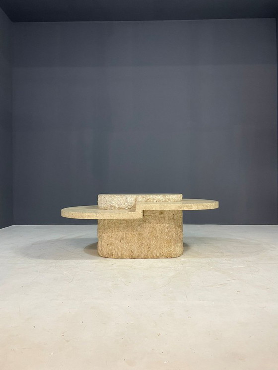 Image 1 of Mactan/Fossil Stone Coffee Table, Magnussen Ponte, 1980s