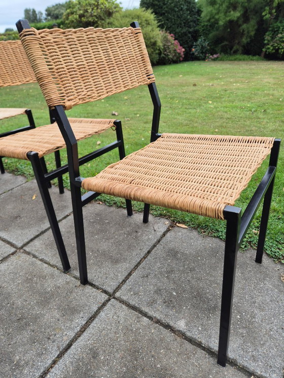 Image 1 of Martin Visser Riethoven Spectrum SE05 Stühle 1960er Jahre