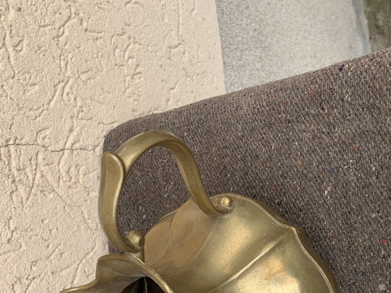 Vintage Gouden Messing Kan – Servies (photo 5 of 5)