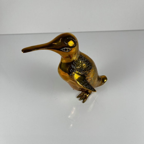 Brass penguin sculpture, Hollywood regency style - Midcentury modern – Decorative Objects (photo 9 of 13)