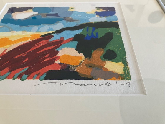 Siebdruck Willem Brauck, Lithographien & Drucke, Aluminium, Mehrfarbig (Foto 4 von 5)