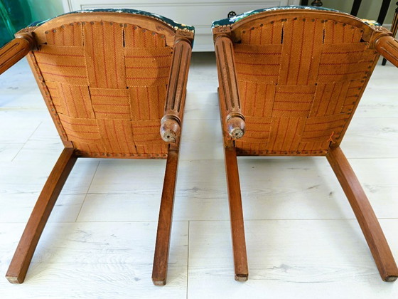 Image 1 of Coppia di sedie Luigi XVI in stile Napoleone III